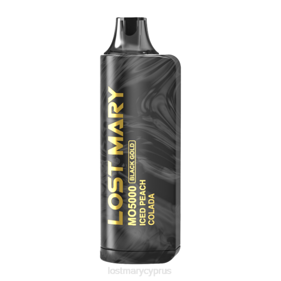 lost mary mo5000 black gold edition παγωμένο ροδάκινο colada LOST MARY vape flavours - 6ZP0T95