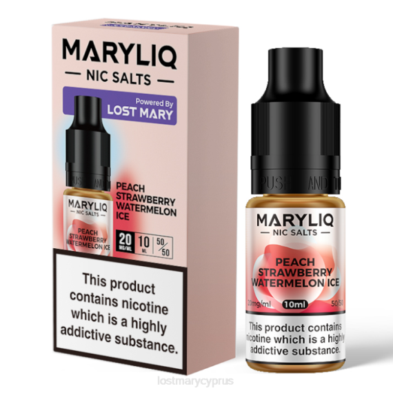 χαμένα άλατα maryliq nic - 10 ml ροδάκινο LOST MARY χονδρικη - 6ZP0T213