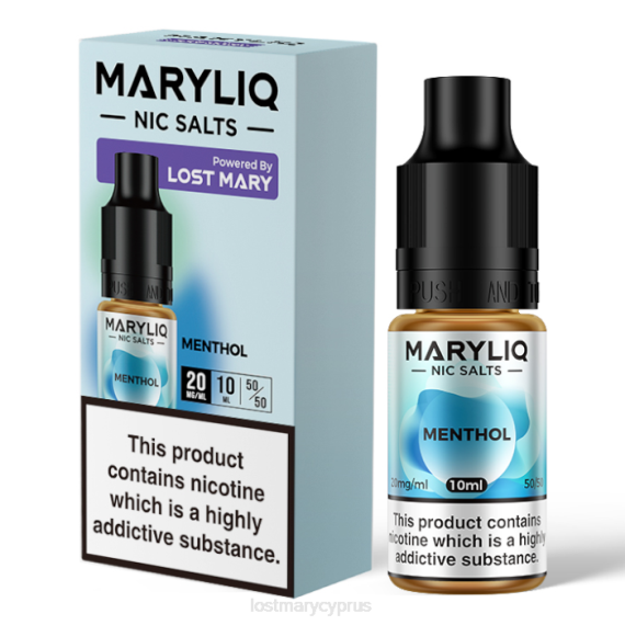 χαμένα άλατα maryliq nic - 10 ml μινθόλη LOST MARY χονδρικη - 6ZP0T223