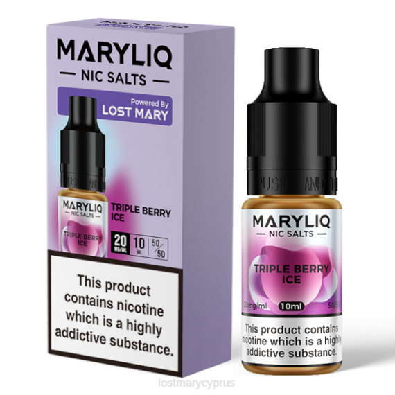χαμένα άλατα maryliq nic - 10 ml τριπλούς LOST MARY Cyprus - 6ZP0T217