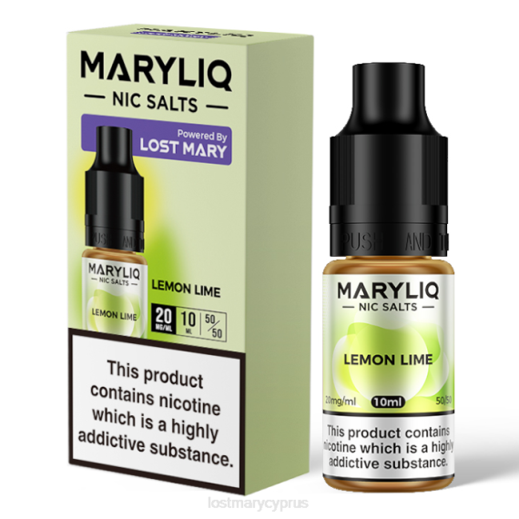 χαμένα άλατα maryliq nic - 10 ml λεμόνι LOST MARY vape - 6ZP0T211