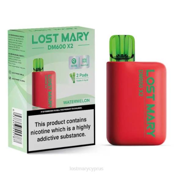 χαμένος ατμός μιας χρήσης mary dm600 x2 καρπούζι LOST MARY vape θεσσαλονικη - 6ZP0T200