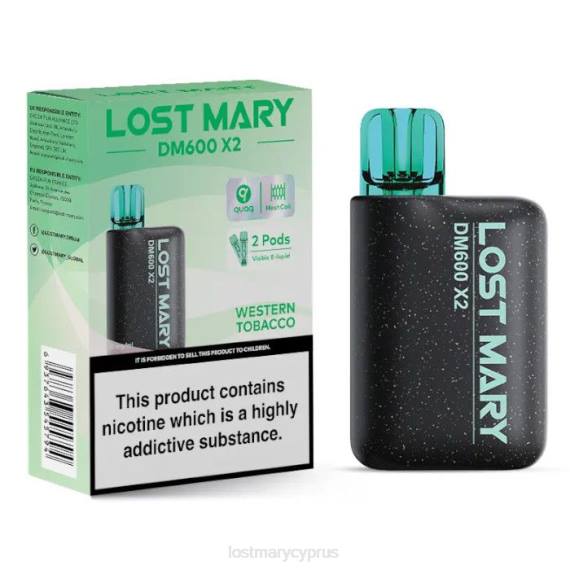 χαμένος ατμός μιας χρήσης mary dm600 x2 δυτικός καπνός LOST MARY vape - 6ZP0T201